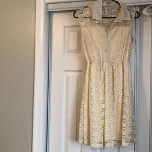 Ivory Lace Dress